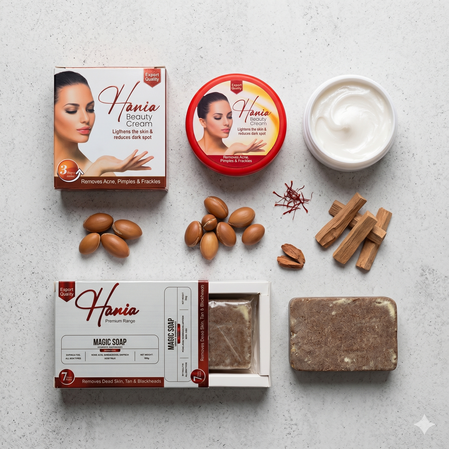 The Hania Premium Glow Combo