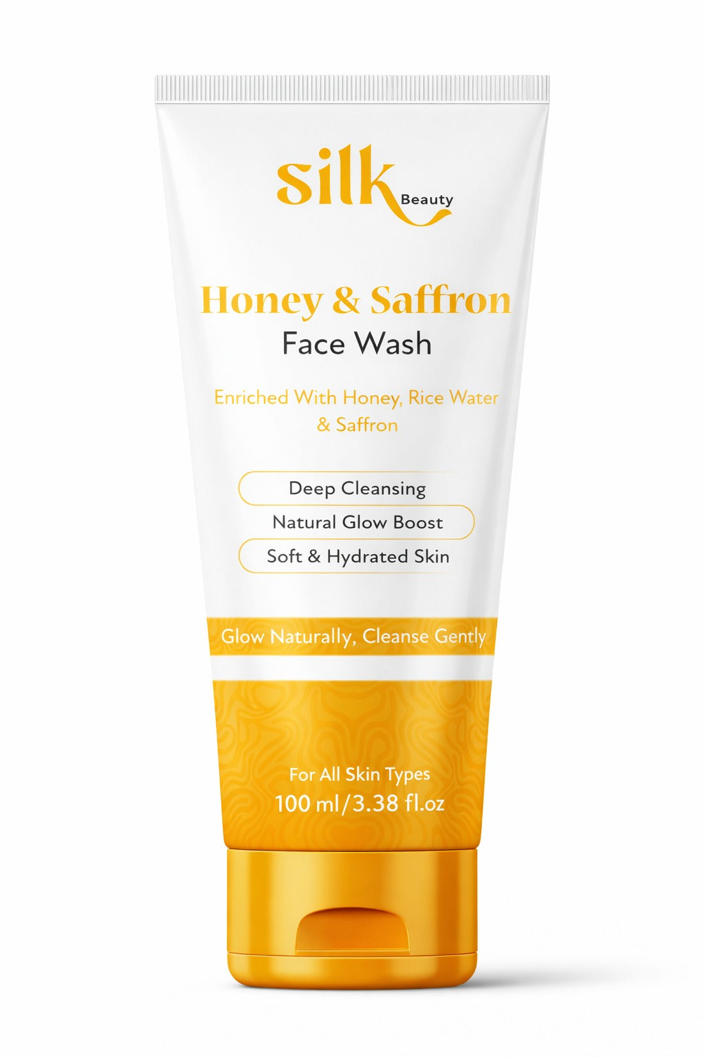 Honey & Saffron Face Wash with Rice Water